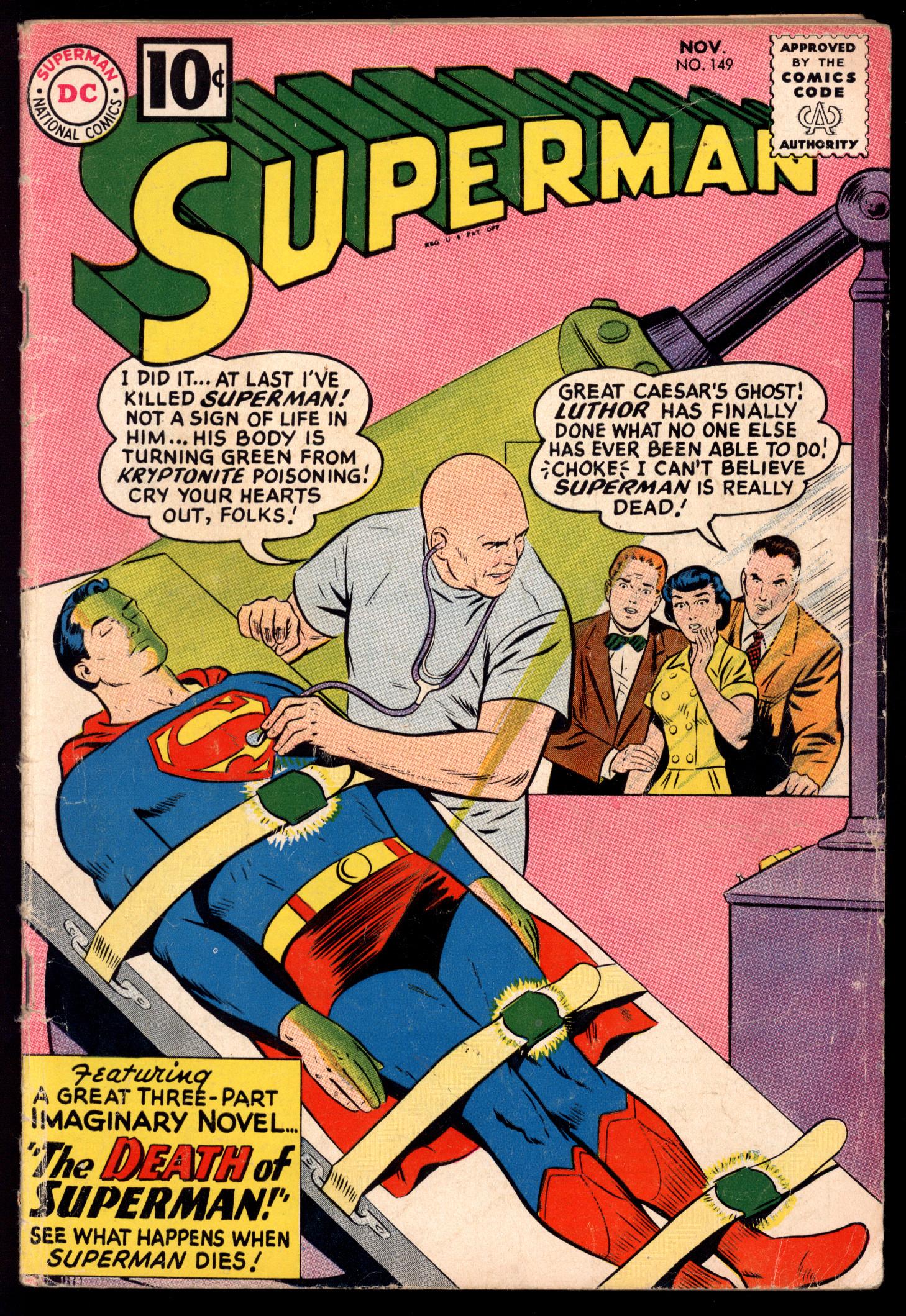 SUPERMAN Front Cover
