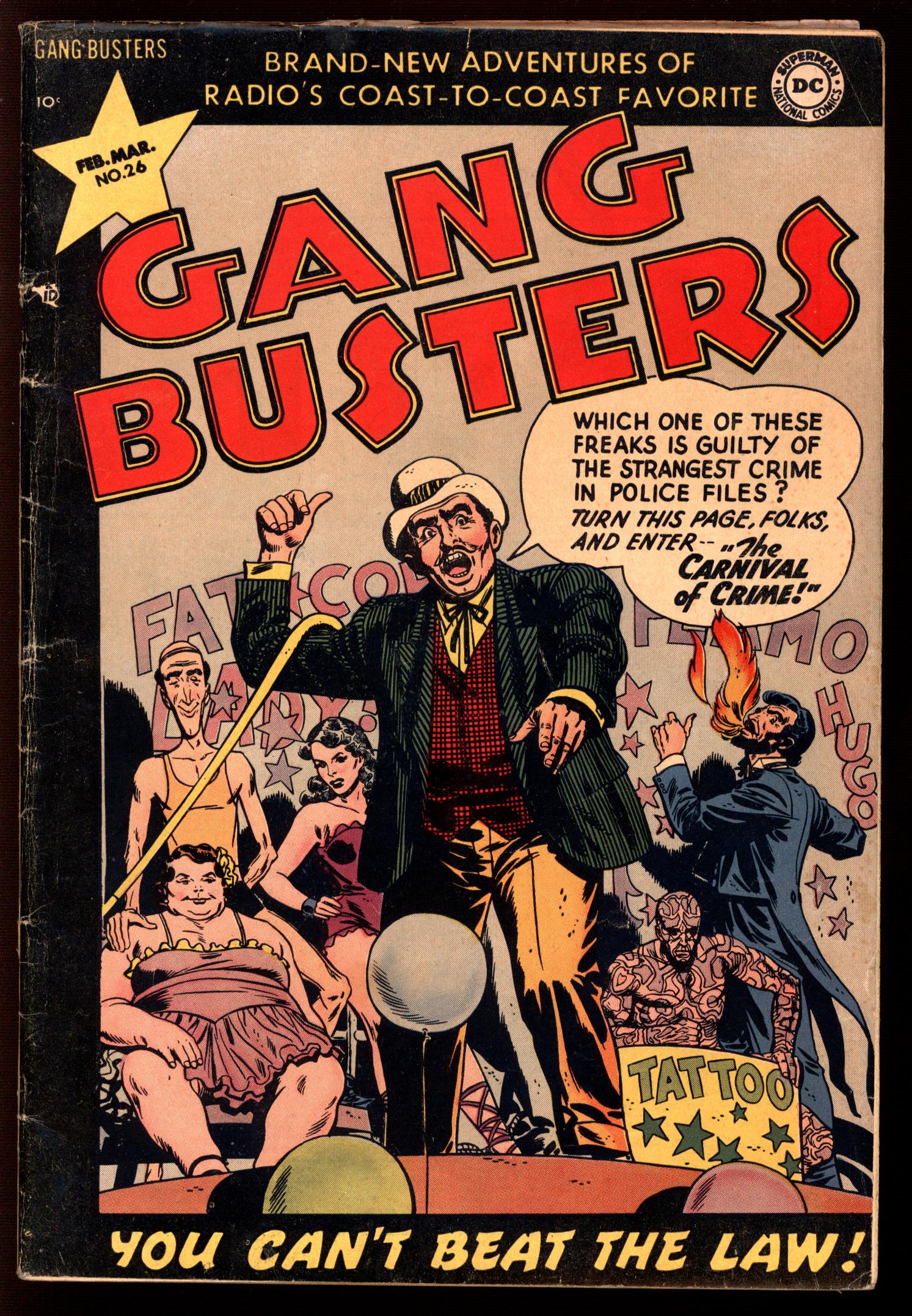 GANG BUSTERS Front Cover