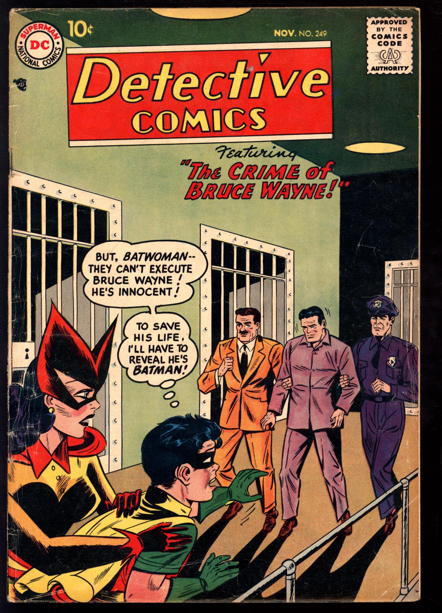 DETECTIVE COMICS Front Cover