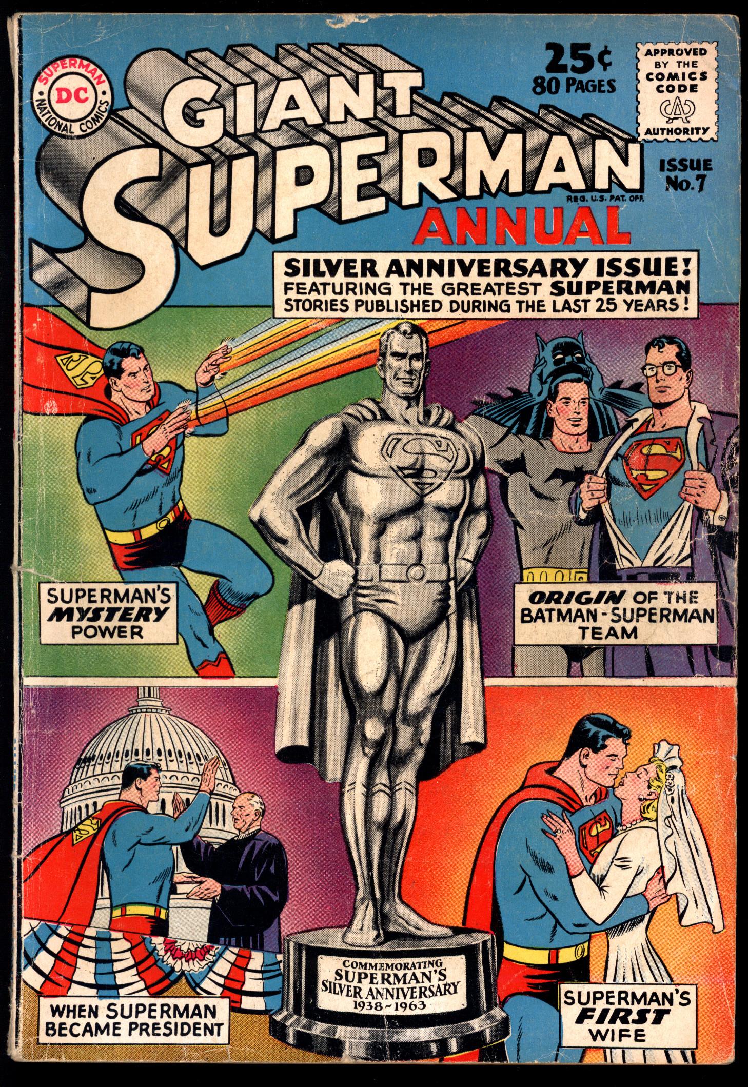 SUPERMAN ANNUAL Front Cover