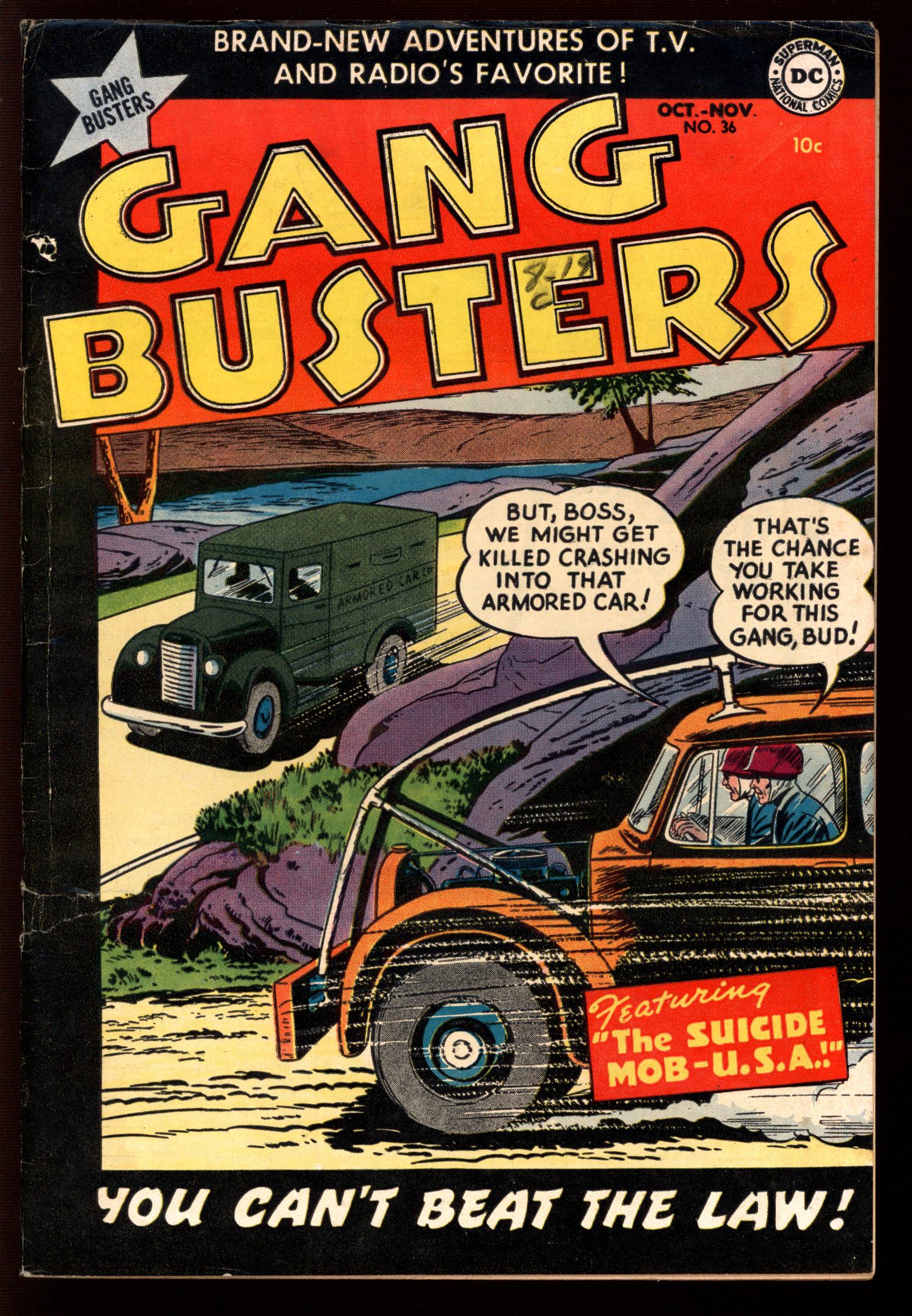 GANG BUSTERS Front Cover