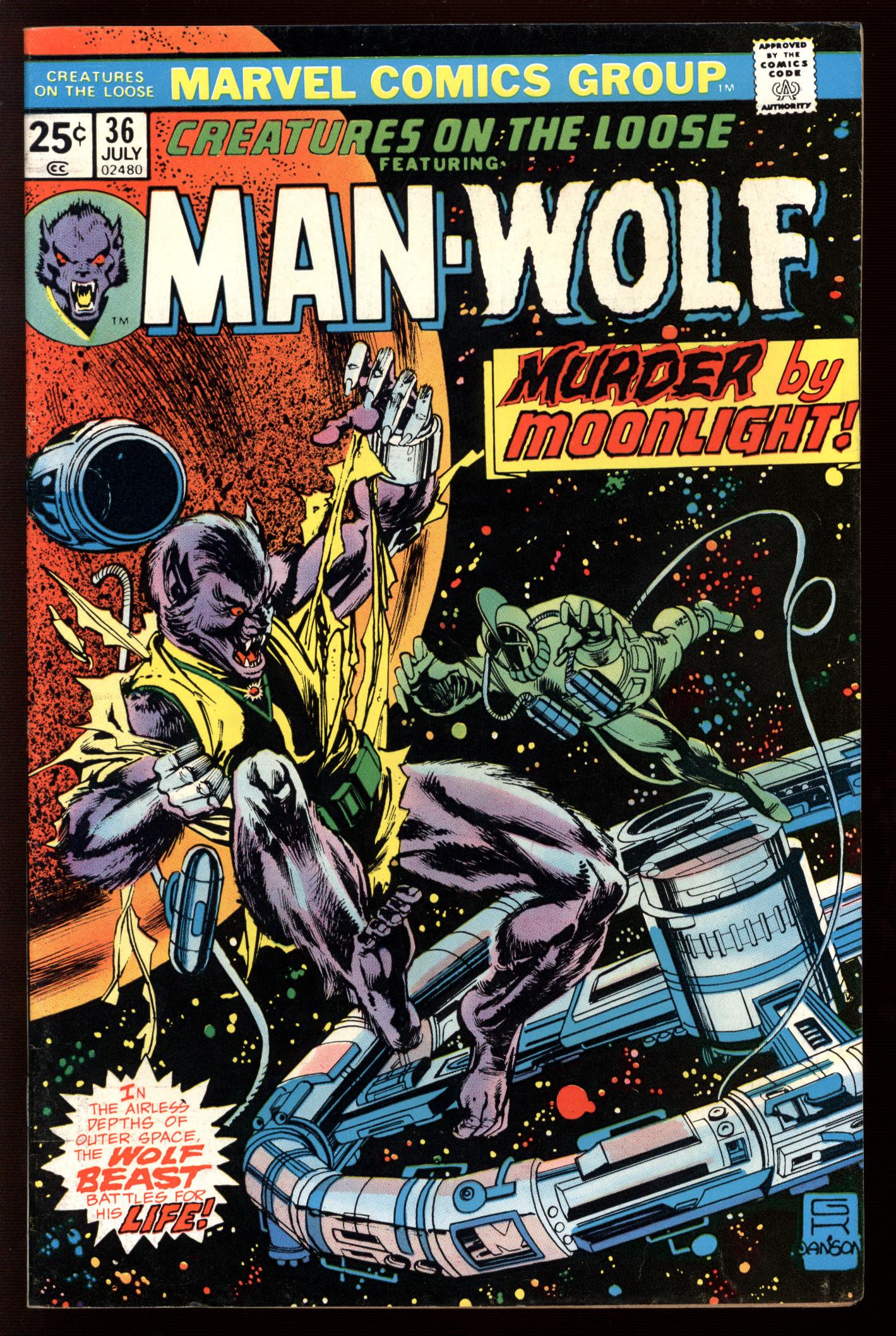 CREATURES ON THE LOOSE Front Cover