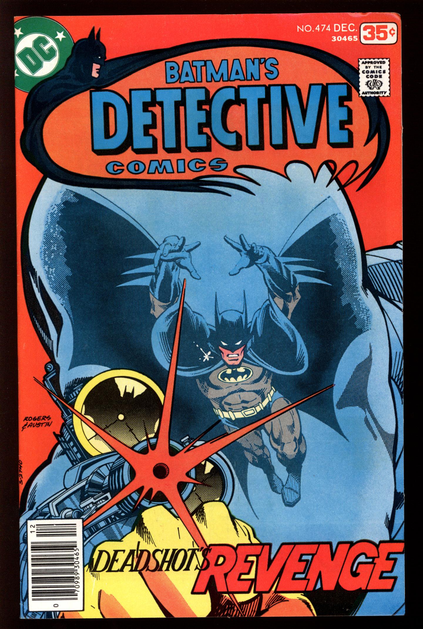 DETECTIVE COMICS Front Cover