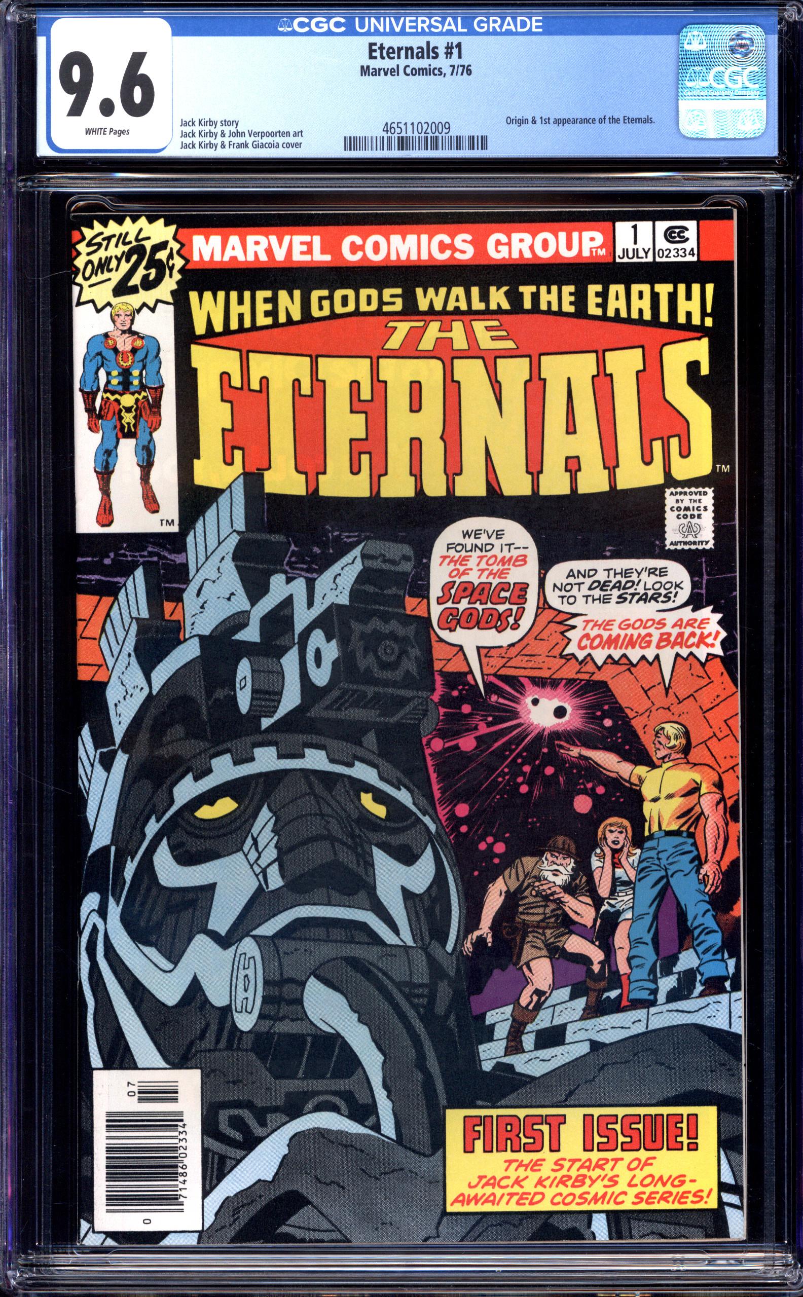 ETERNALS Front Cover