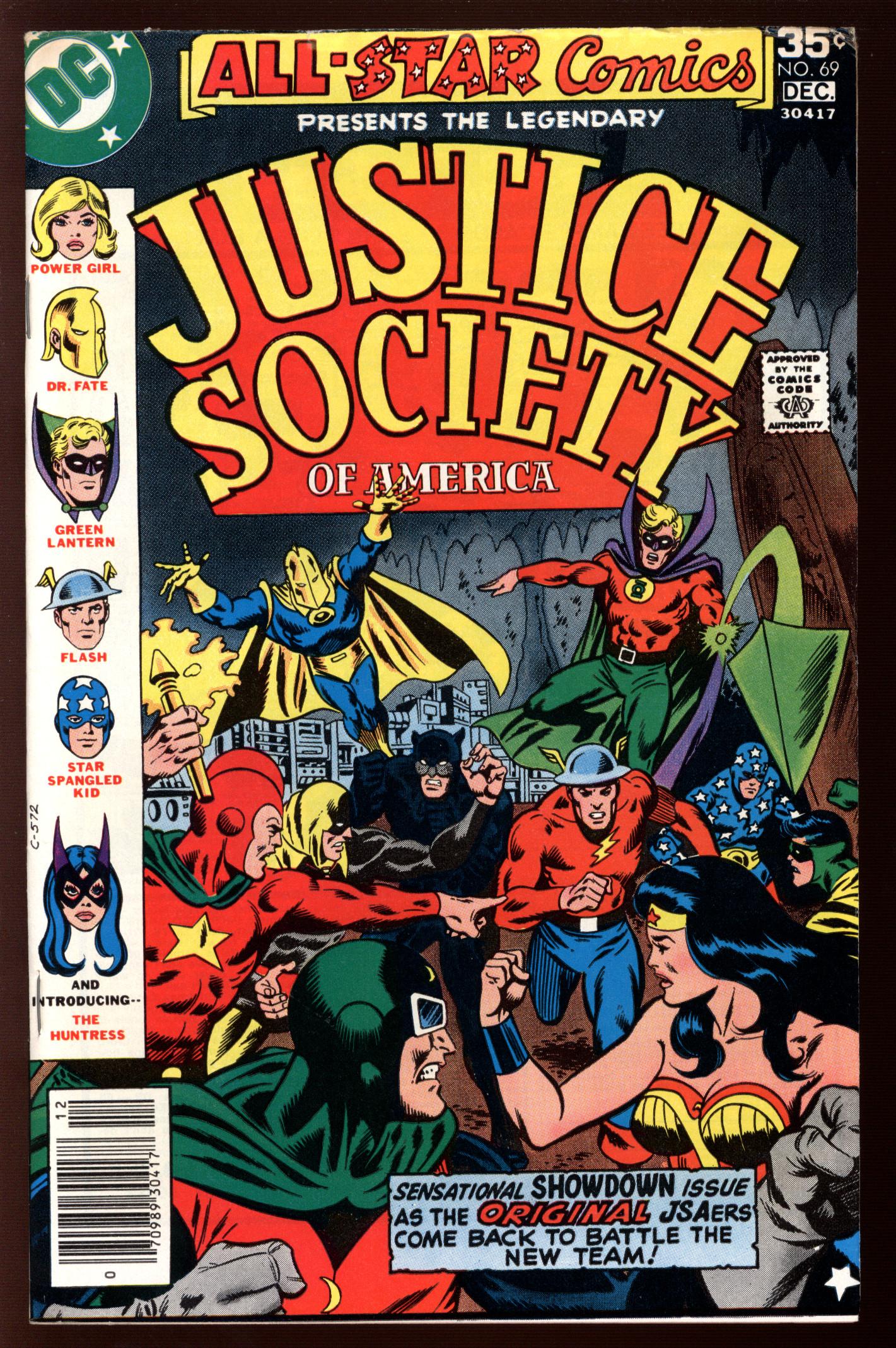 ALL-STAR COMICS Front Cover