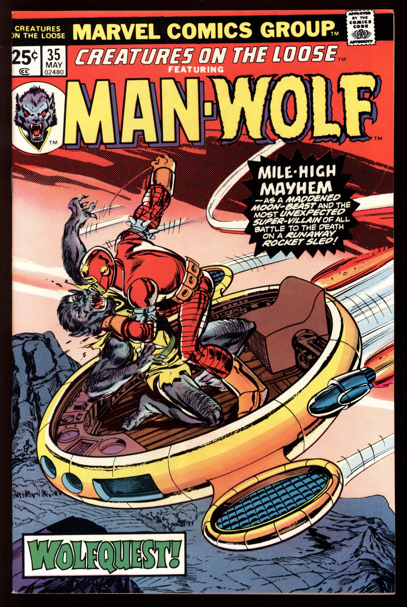 CREATURES ON THE LOOSE Front Cover