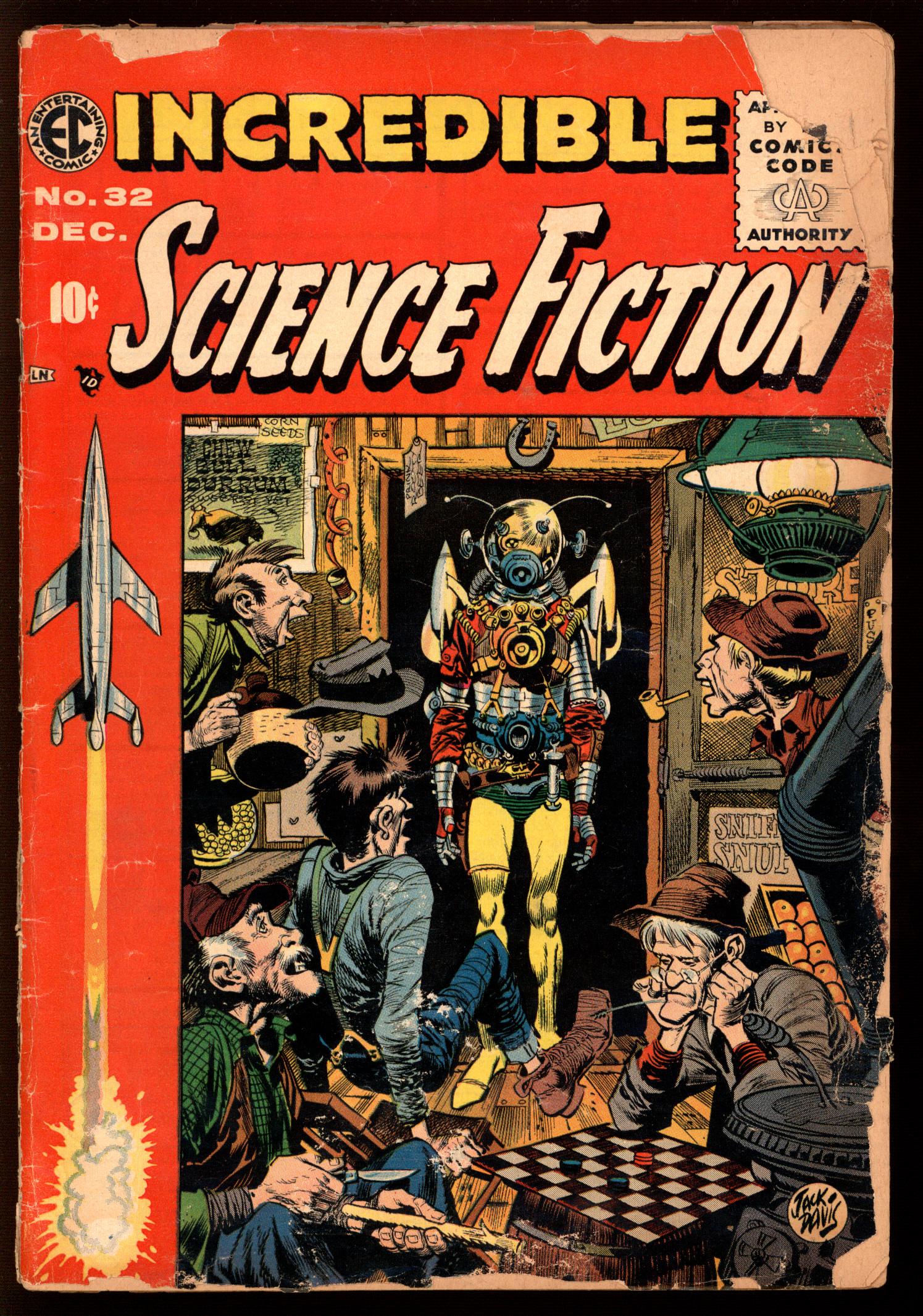 INCREDIBLE SCIENCE FICTION Front Cover