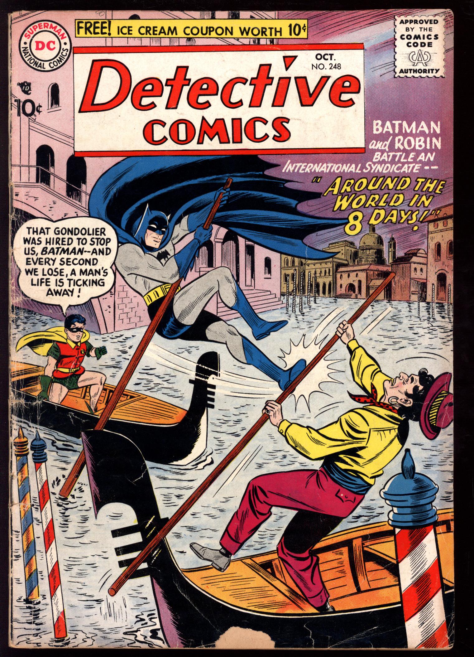 DETECTIVE COMICS Front Cover
