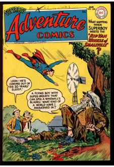 ADVENTURE COMICS #208 5.5 front cover