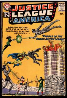 JUSTICE LEAGUE OF AMERICA #13 3.5 front cover