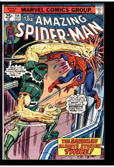 AMAZING SPIDER-MAN #154 8.0 front cover