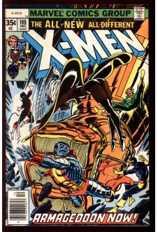 X-MEN #108 4.5 front cover