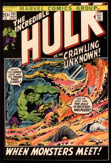 INCREDIBLE HULK #151 7.5 front cover