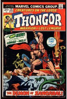 CREATURES ON THE LOOSE #22 3.0 front cover