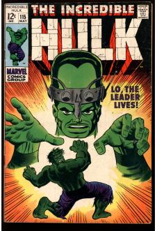 INCREDIBLE HULK #115 4.0 front cover