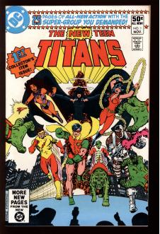 NEW TEEN TITANS #1 9.2 front cover
