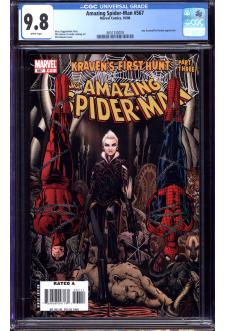 AMAZING SPIDER-MAN #567 CGC 9.8 WHITE PAGES front cover