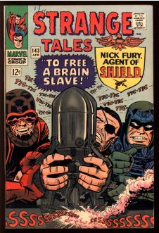 STRANGE TALES #143 7.5 front cover