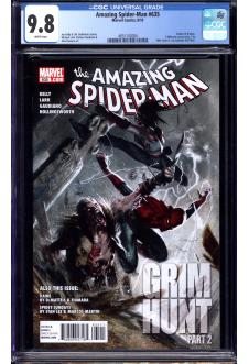 AMAZING SPIDER-MAN #635 CGC 9.8 WHITE PAGES front cover