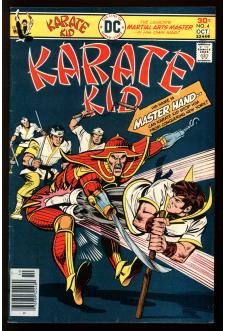 KARATE KID #4 6.5 front cover