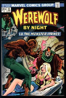 WEREWOLF BY NIGHT #14 7.5 front cover