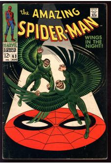 AMAZING SPIDER-MAN #63 5.0 front cover