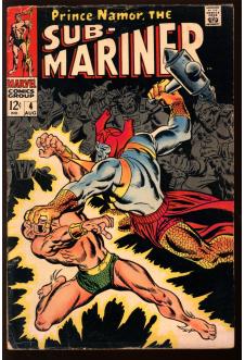 SUB-MARINER #4 5.0 front cover