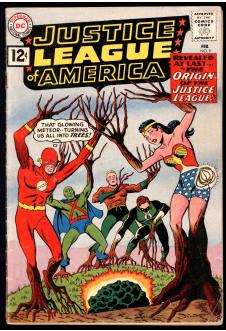 JUSTICE LEAGUE OF AMERICA #9 2.5 front cover
