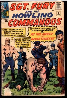 SGT. FURY AND HIS HOWLING COMMANDOS #5 2.0 front cover