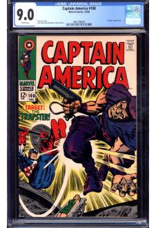 CAPTAIN AMERICA #108 CGC 9.0 WHITE PAGES front cover