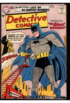 DETECTIVE COMICS #243 2.5 front cover