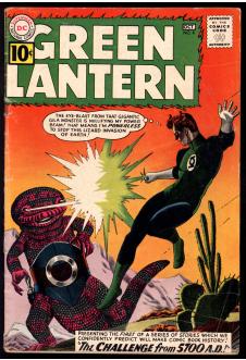 GREEN LANTERN #8 2.5 front cover