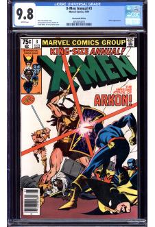 X-MEN ANNUAL #3 CGC 9.8 WHITE PAGES front cover