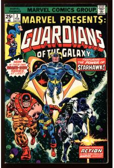 MARVEL PRESENTS #3 4.5 front cover