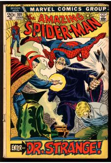AMAZING SPIDER-MAN #109 3.5 front cover