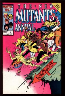NEW MUTANTS ANNUAL #2 6.0 front cover