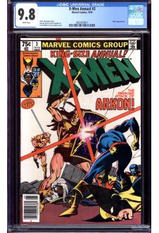 X-MEN ANNUAL #3 CGC 9.8 WHITE PAGES front cover