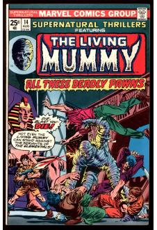 SUPERNATURAL THRILLERS #14 4.5 front cover