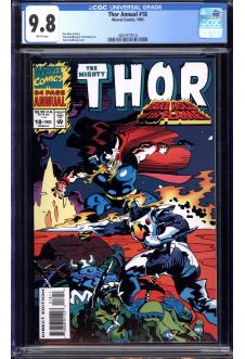 THOR ANNUAL #18 CGC 9.8 WHITE PAGES front cover