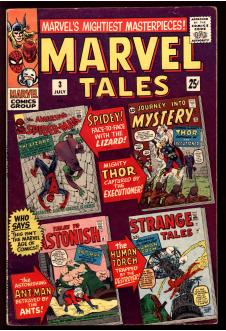 MARVEL TALES #3 5.0 front cover