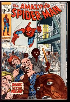 AMAZING SPIDER-MAN #99 4.5 front cover