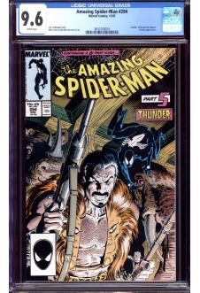 AMAZING SPIDER-MAN #294 CGC 9.6 WHITE PAGES front cover