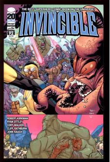 INVINCIBLE #92 9.2 front cover