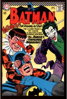 BATMAN #186 7.0 front cover