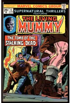 SUPERNATURAL THRILLERS #13 9.0 front cover