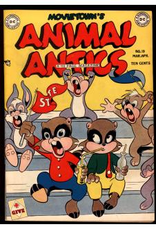 ANIMAL ANTICS #19 5.5 front cover