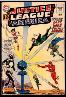 JUSTICE LEAGUE OF AMERICA #12 2.5 front cover