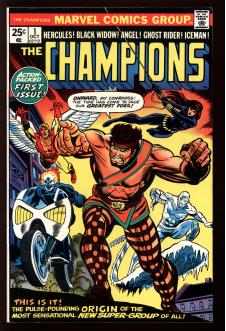 CHAMPIONS #1 8.5 front cover