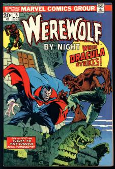 WEREWOLF BY NIGHT #15 7.5 front cover