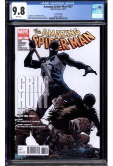 AMAZING SPIDER-MAN #637 CGC 9.8 WHITE PAGES front cover